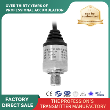 Stainless steel direct lead type pressure transmitter