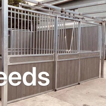Luxury Horse Stalls: European Style HDG Steel and Govaplast HDPE Boards - Factory Wholesale