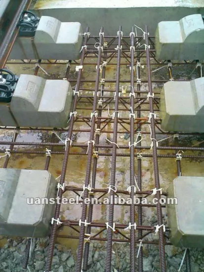 steel truss application train track