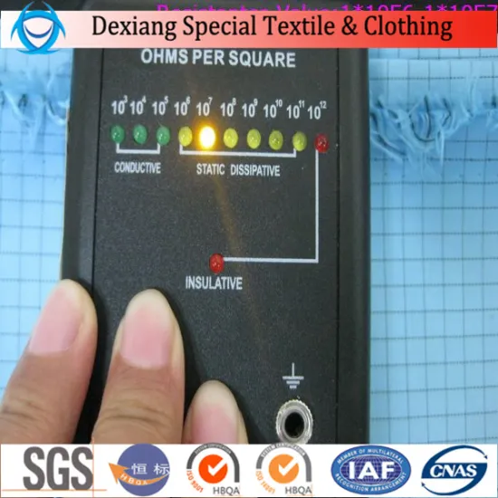 china mainland manufacturer of breathable esd fabric