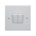 Bei der Serie 2 Gang 2 Way Wall Switch