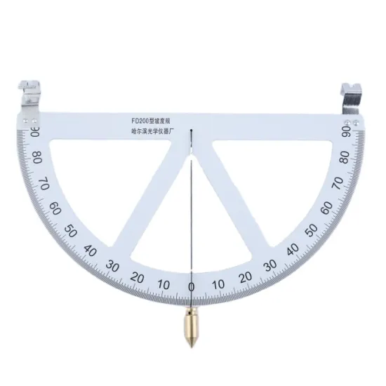 Adjustable Gradiometer Clinometer: Angle Ruler and Slope Level Meter