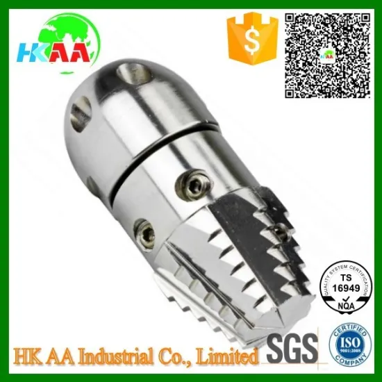 OEM stainless steel high quality rotary drain cleaning head