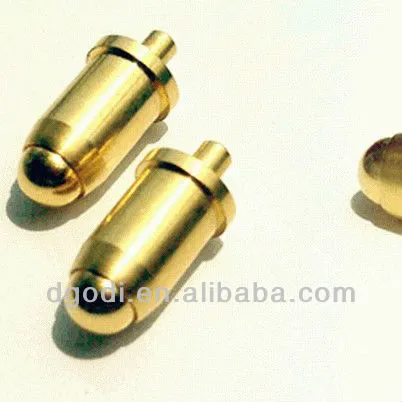gold plated beryllium copper electronic contact pin