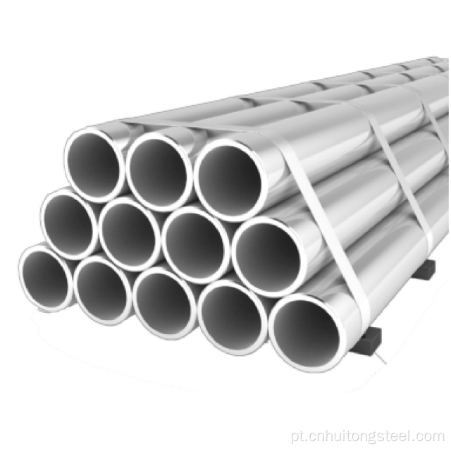 BS1387 tubo de aço carbono galvanizado