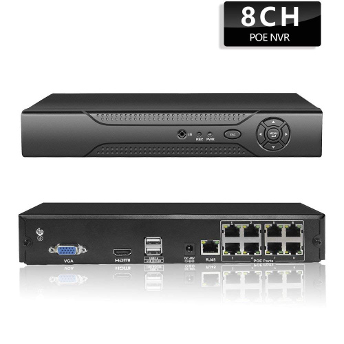CCTV H.265 8CH 4.0MP PoE NVR Kits