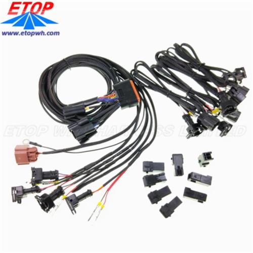 Arnés de cableado de ECU de conector automotriz de alta calidad