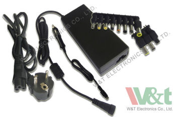 45w Universal Notebook Power Adapter 90v - 264v , Multifunction Power Supply Used In Car And Airplane