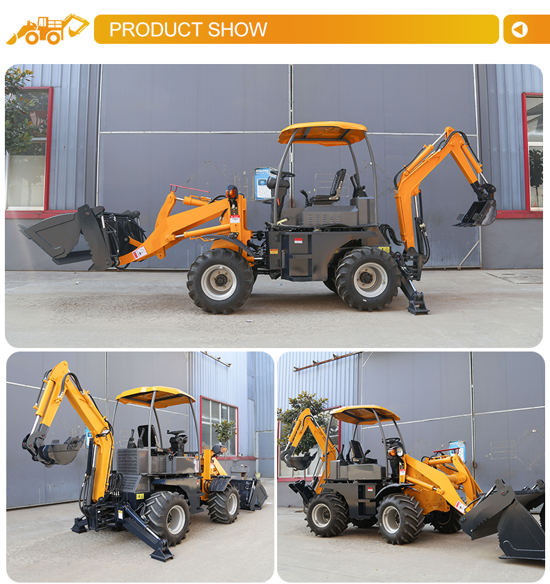 Made In China Backhoe Loader