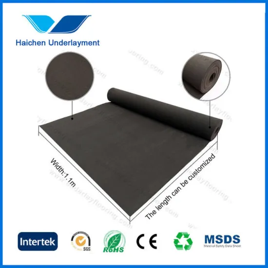 Mositureproof EVA carpet underlay for hardwood flooring
