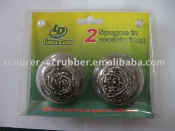 kitchen cleaning pot stainless steel scourer