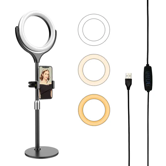 8 Inch 66 LED Desktop Selfie Ring Light