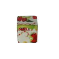 Dadi Classic Elegant Square Metal Tea Tin Box