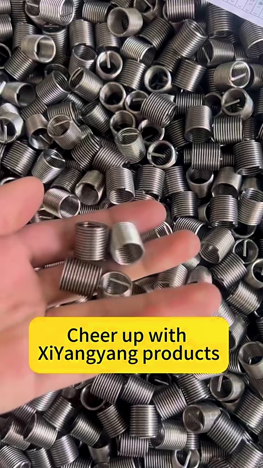 2024 China M6*1*1.5D Brass  Screw Insert M10 Thread Size Fasteners for Steel/Stainless Steel/Copper Metric System