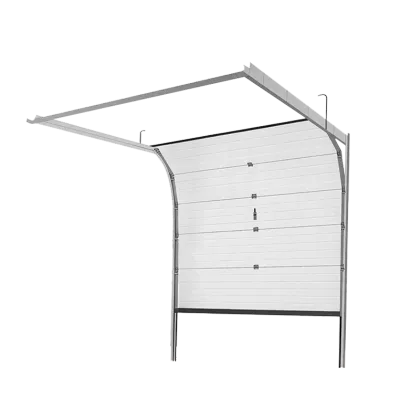 Industrial lift door for workshop