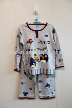 Winter Latest Style Printed Soft Fabric Kids Pajama Sets