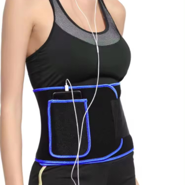 Weight Loss Essentials: Upgrade Blue Custom Logo Support Breathable Waist Trainer, Slimming Belt, and Phone Bag for Women