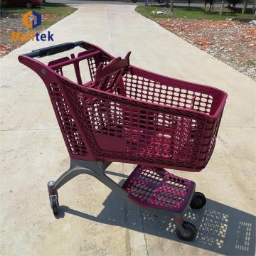Convenience Store 130L Plastic Shopping Cart