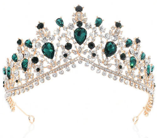Princess Crystal Tiaras and Crowns Headband Kid Girls Love Bridal Prom Crown Wedding Party Accessories Hair Jewelry