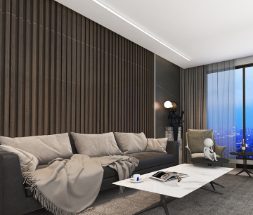 exterior WPC wall cladding waterproof WPC wall panel fireproof wood plastic composite wall cladding