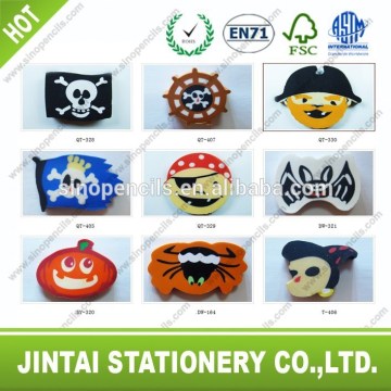 2D Halloween erasers
