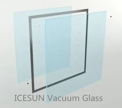 High-tech Vacuum Glass with Low Temperature Welding