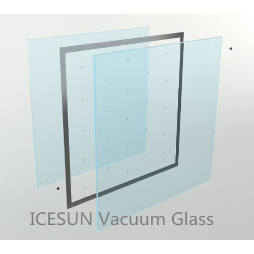 Verre à vide haute technologie avec soudage à basse température