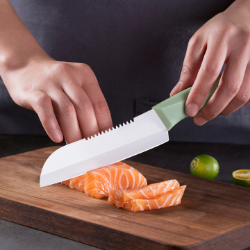 Con dao cá 5 inch với vỏ bọc di động - dụng cụ câu cá và phi lê cho sushi, sashimi, và cắm trại