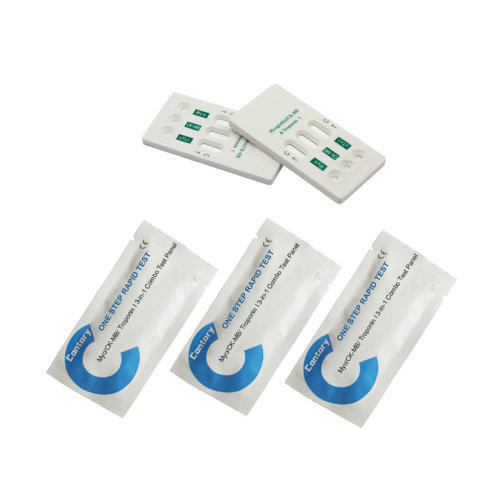 3 en 1 cassette de test combo myoglobin / ck-mb / troponin