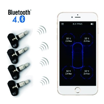 DIY Car Wireless Smartphone App TPMS mit Bluetooth für iOS &amp; Android