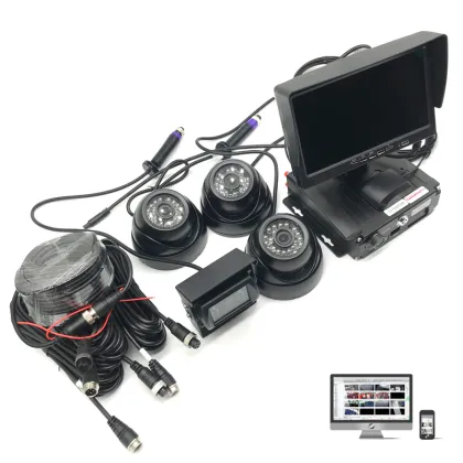 4Channel 1080P AHD MDVR with Sony Chip for School Buses