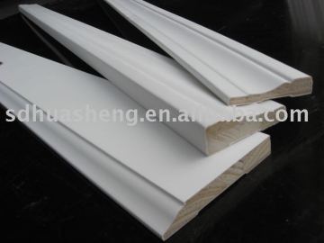 wood moulding wooden paulownia