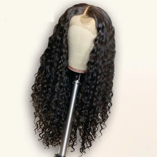 braiding transparent water wave perruque braid virgin glueless hd 613 human hair lace front wig