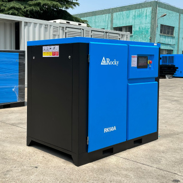 Produsen China 37kW 50hp Kompresor Udara Kecepatan Tetap Tetap di Stok