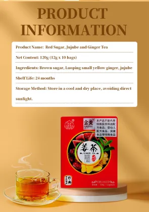 Brown Sugar and Red Date in Ginger Tea