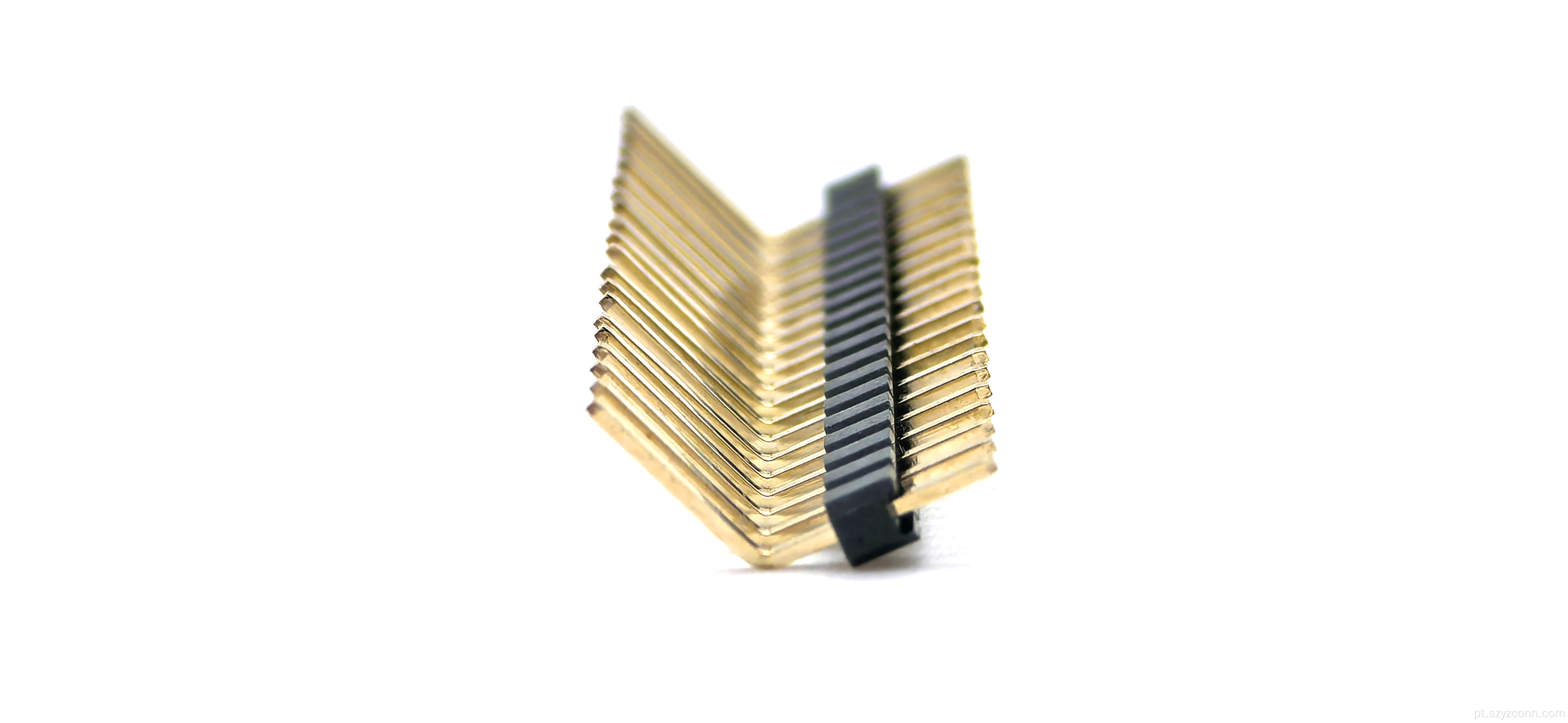Cabeçalho de pino de 2,0 mm ângulo reto 20p