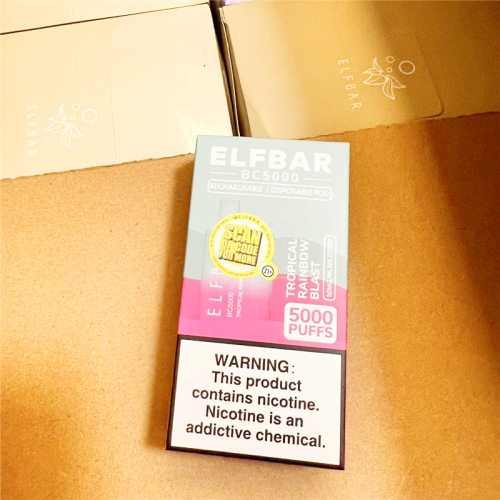 Apple Peach Elf Bar BC5000 전자 담배