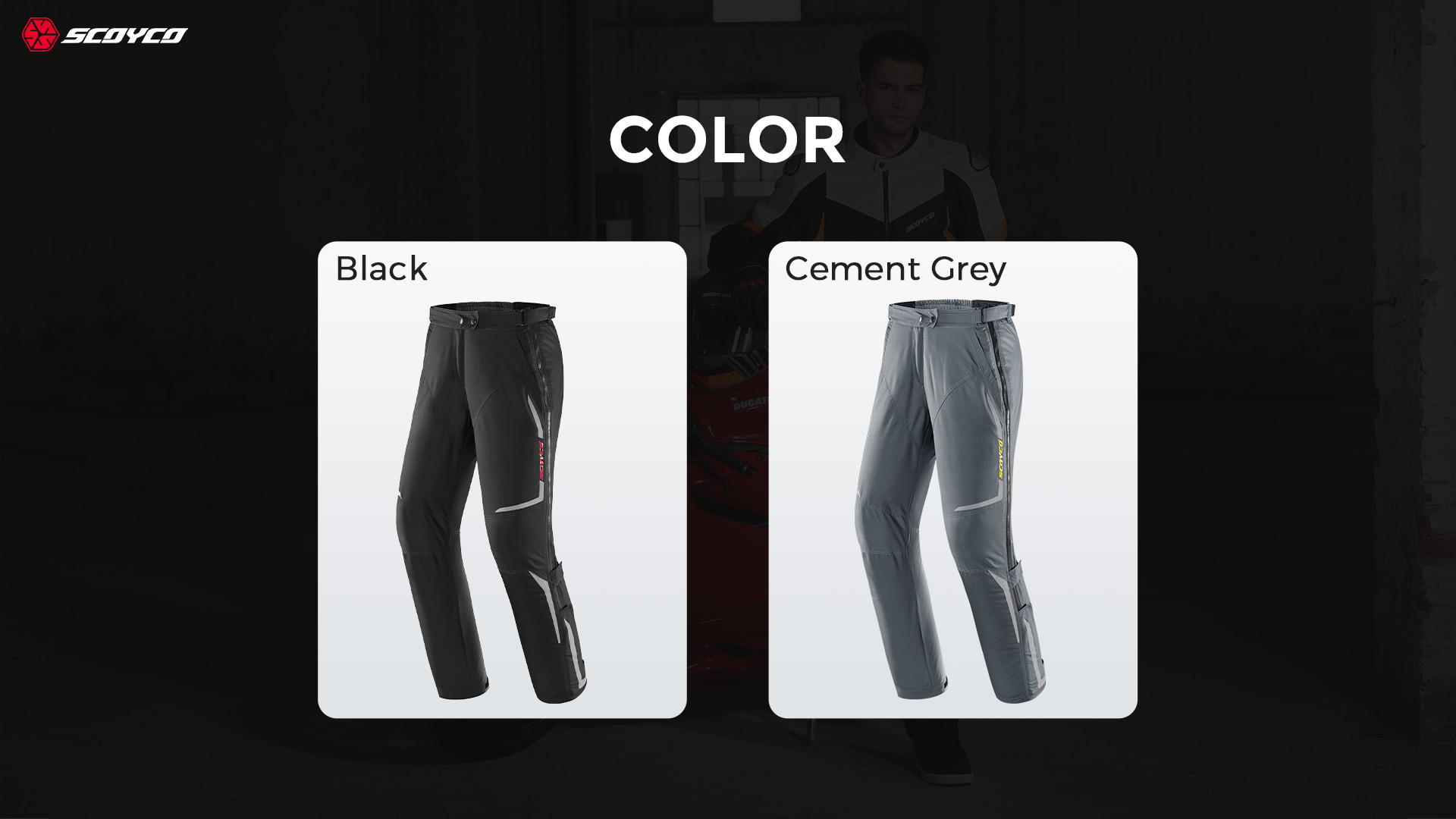 quick-release windproof riding pants