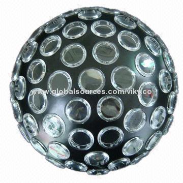 Disco Light with 1 Piece 9W RGB 3-in-1 LED, 220V AC, 50Hz Voltage