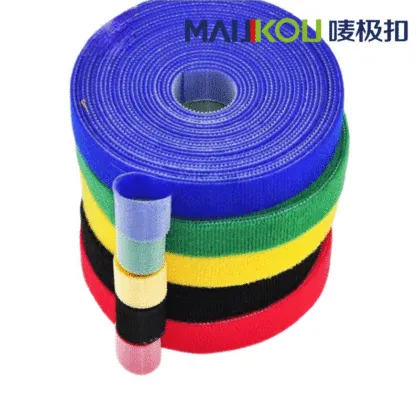 Self-Gripping Wire Organizing Tape in Industrial Roll