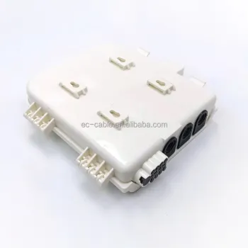 8-Core Optical Distribution Box IP65 2-in 8-out FTTH New Design Fob Fdb Cto Odp Ftb 4 Port Fiber Optic Box