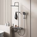 4 Setting Large Panel Digital Bathroom Shower Set