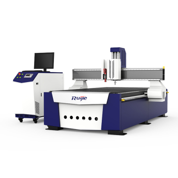 Professional CNC Router 1325 with Camera CCD, Oscillating Knife, and Spindle for Wood, Aluminum Sign Cutting and Milling