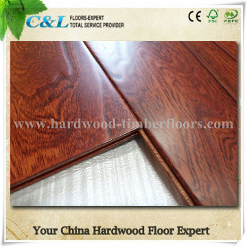 high quality distressed red elm engineered wood flooring