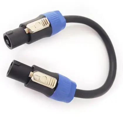 4Pin XLR Cable for Stage Light and Speaker Audio Connection