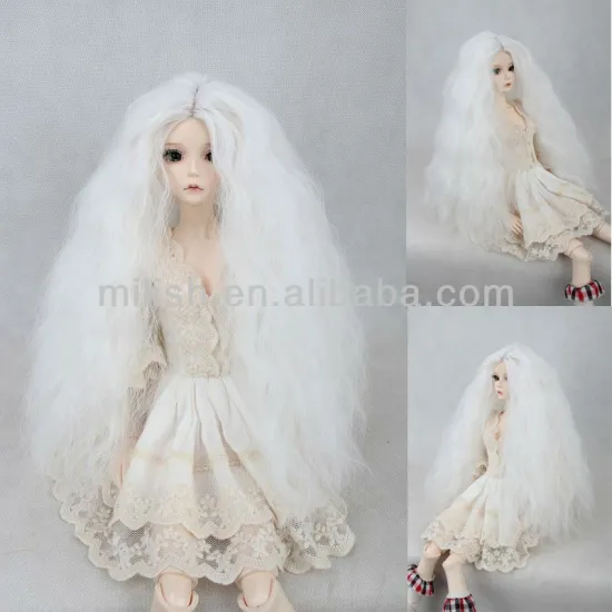beautiful wholesale BJD doll wig for american girl doll BJDW-0055