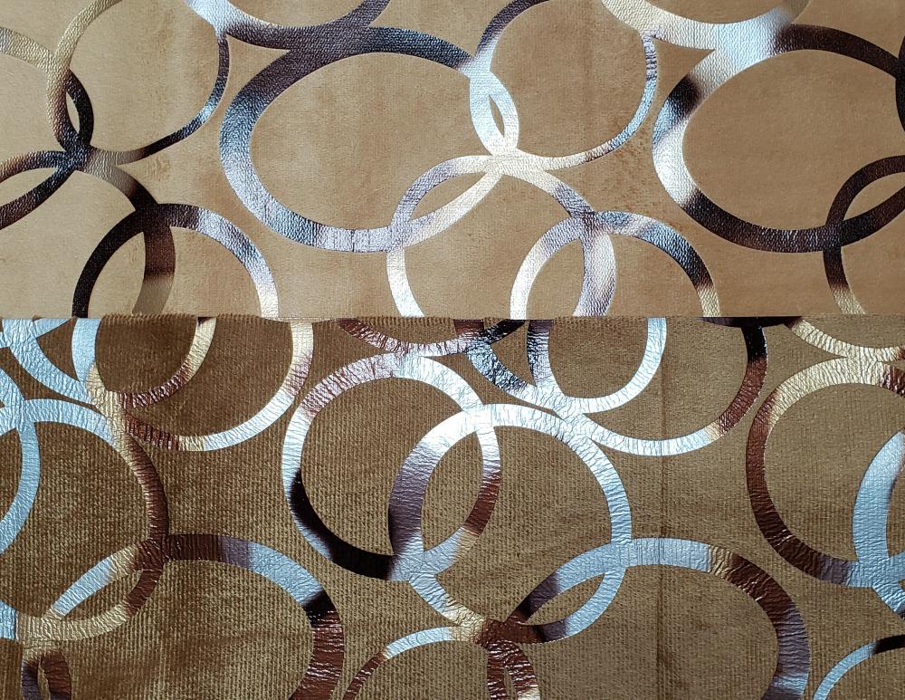 Foil Velvet Fabric Upholstery A