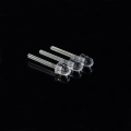 8 มม. RGB LED Bullet Top Clear เลนส์ 10 องศา