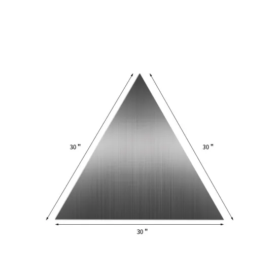 Factory Direct Triangle Aluminum Alloys for Ducts