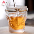 Wukong Model Cam Suyu Şeffaf Buzlu Çay Bardağı
